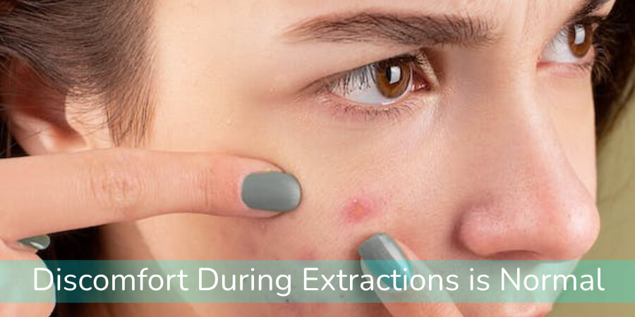 Discomfort During Extractions is Normal